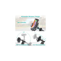 Car Phone Mount CHOETECH, with wireless charging function, 15W