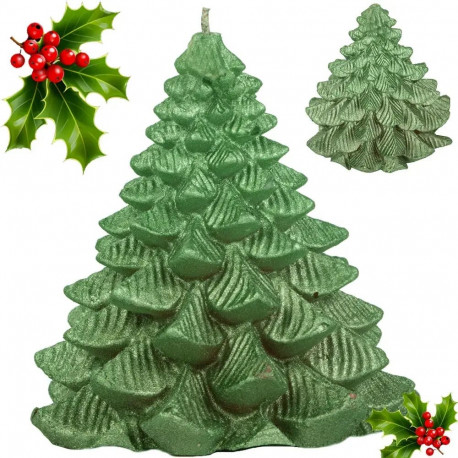 Christmas candle Christmas tree 1 pcs | 6h