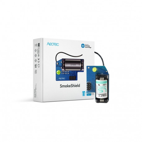 AEOTEC SmokeShield Z Wave 800 Series for Ei Smoke & Heat Detectors Ei650W, Ei650iW, Ei630W and Ei630