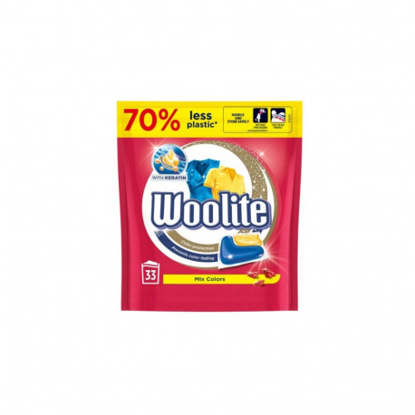 Geelkapslid WOOLITE COLOR 33 tk/pakk