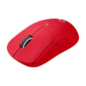 Logitech juhtmevaba hiir PRO X SUPERLIGHT 2 SE, punane