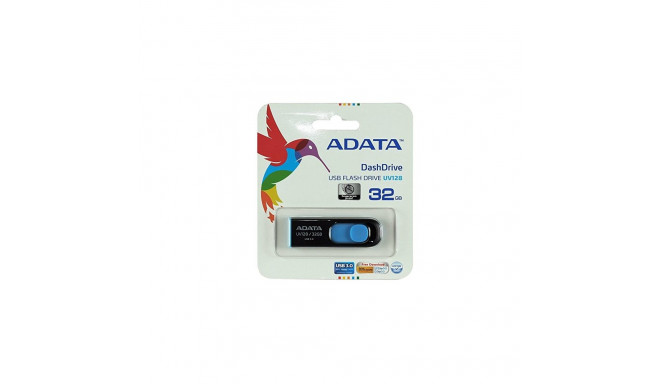 Adata mälupulk 32GB UV128 USB 3.0, sinine