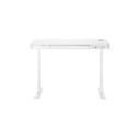 TABLE ADJUST HEIGHT BALDERII WHITE