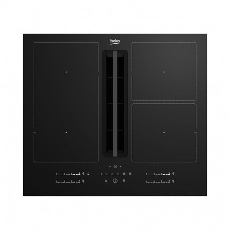 Int.induktsioonplaat, õhupuhastiga Beko, 60cm