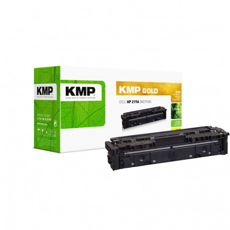 KMP toonerkassett asendab HP W 2192 A No. 219 A, kollane