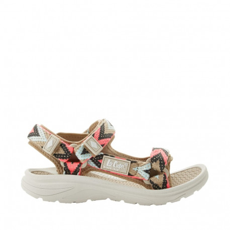 Lee Cooper naiste sandaalid LCW-26-34-4429LA 37, beež-fuksia