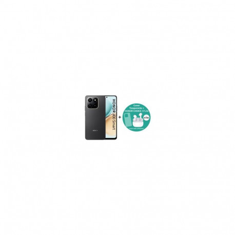 Honor nutitelefon 400 Smart 4G 8GB/256GB, sametne must + Choice X7 Lite (8034140502430)