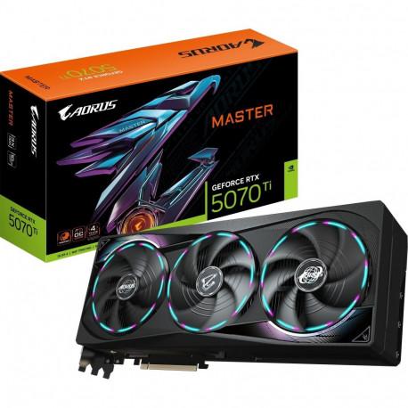 GeForce RTX 5070 Ti AORUS MASTER 16G (DLSS 5, 3x DisplayPort, 1x HDMI 2.1)