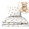 Ankras 2pcs bedding set 35/100 40/60  teddy bears