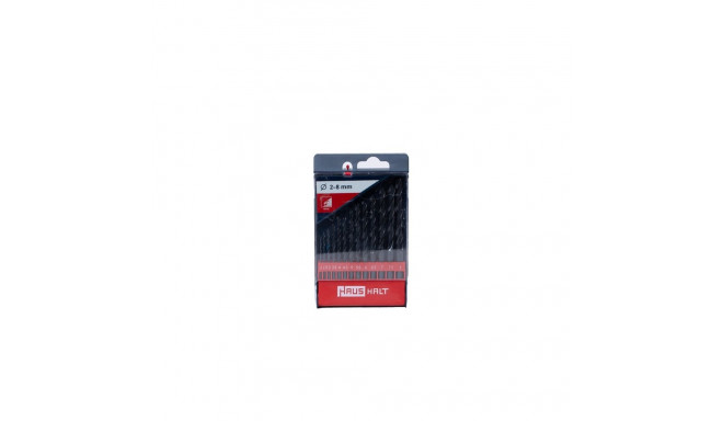 HSS TWIST DRILL SET 13PCS BLACK 2-8