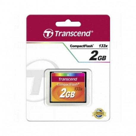 Transcend Compact Flash Card 133X/2GB Сlass 10