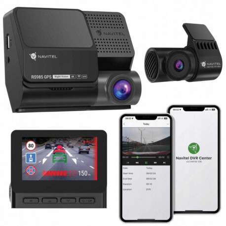 Navitel RS985 4K GPS 3" Maps included