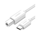 Ugreen USB C - USB B US241 White