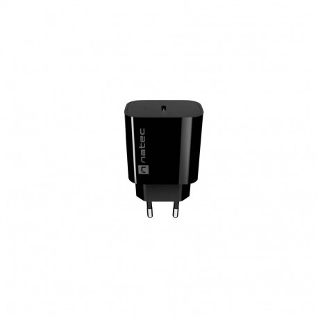 Charger - Natec Ribera 20W USB-C Fast Charger Black