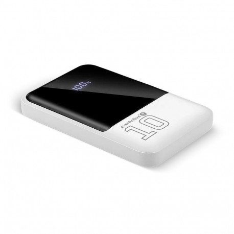Power Bank - everActive 10,000mAh, 2x USB, USB-C 22.5W, QC4+ White