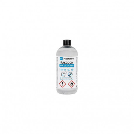 Cleaning Fluid - Natec Raccoon IPA Cleaner 500ml Isopropyl Alcohol Black
