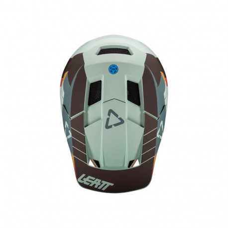 Full Face Helmet - Leatt MTB Gravity 2.0 V25 360° Turbine System Size L Mint