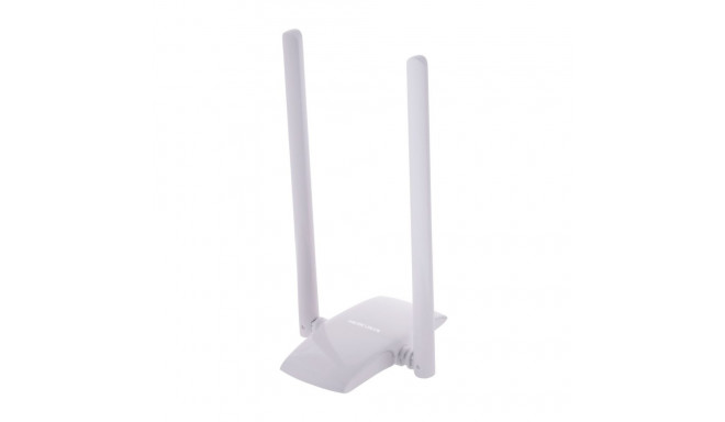 Wireless USB Adapter - Mercusys 300 Mbps High Gain, Black