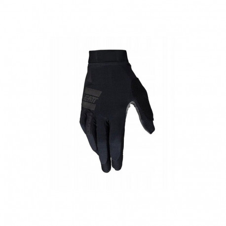 Bicycle Gloves - Leatt Glove MTB 1.0 GripR, Touchscreen Compatible, Size M, Black