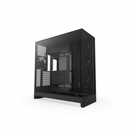 Computer Case - NZXT H9 Flow Midi Tower, Supports EATX, 420 mm Radiator, Black