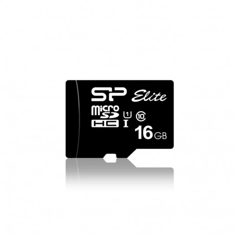 Memory Card - Silicon Power Elite 16GB MicroSDHC Class 10 UHS-I 85MB/s