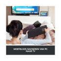 Wireless Keyboard - Logitech K400 Plus Mini Touchpad Black