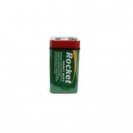 Rocket patarei 6F22-1AA (9V) tsellofaanpakendis 1tk