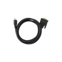 Gembird HDMI–DVI-D kaabel (Single Link) HDMI 19pin isane DVI 18+1pin isane 0,5 m