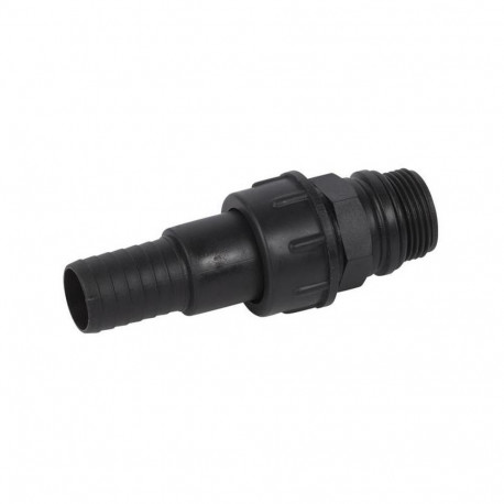 POWERPLUS POWACW02 aiapumba ühendus vee väljalaske jaoks isane tüüp 32mm polüetüleen 49x49x128mm