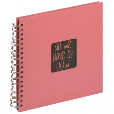 Walther album SA-108-LC Fun Living 26x25 40-leheküljeline, korall