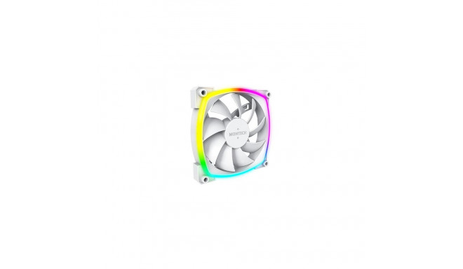 Montech AX120 PWM Computer case, Processor Fan module 12 cm White 1 pc(s)