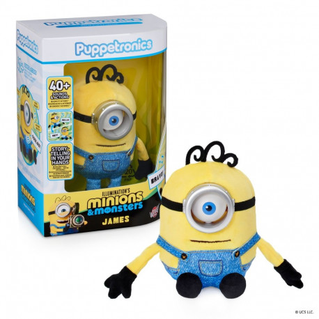 REAL FX MINIONS Palm Puppetronic interactive toy - James