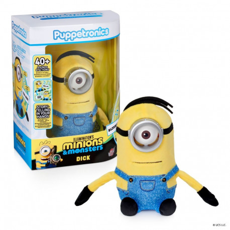 REAL FX MINIONS Palm Puppetronic interactive toy - Dick