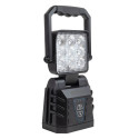 LED-töö- ja hoiatustuli 15W akuga