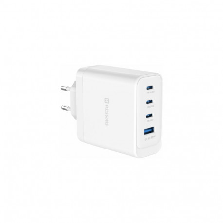 Swissten Travel Charger Core Gan 2x USB-C PD 100W / USB-C 20W / USB-A QC 30W QC