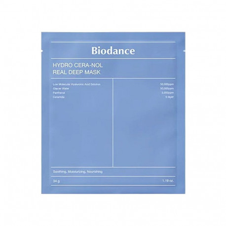 BIODANCE Hydro Cera-Nol Real Deep Sheet Mask 1 pcs