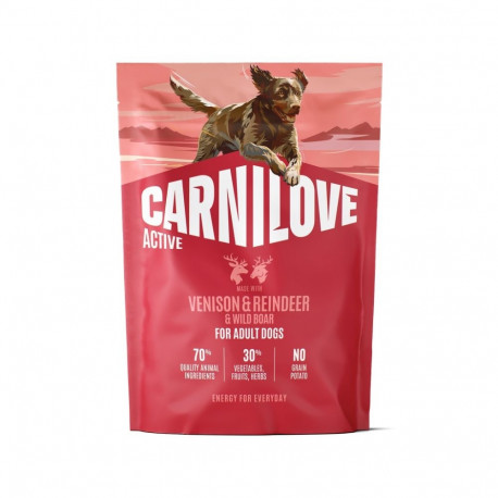 Carnilove Active Venison & Reindeer & Wild Boar dog food 1,5kg