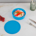 Cello Max Fresh Round Food Storage Container | 650 ml | blue
