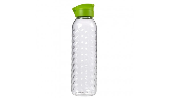 Pudel Dots Bottle 0,75L läbipaistev/roheline