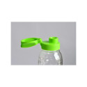 Pudel Dots Bottle 0,75L läbipaistev/roheline