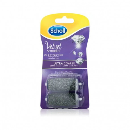 Scholl Velvet Smooth (2 Pcs) - Replacement Rotating Head