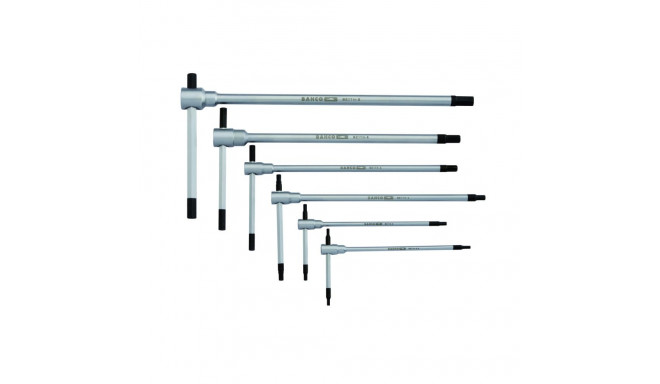 T-handle HEX key set 6 pcs 2,5-8mm