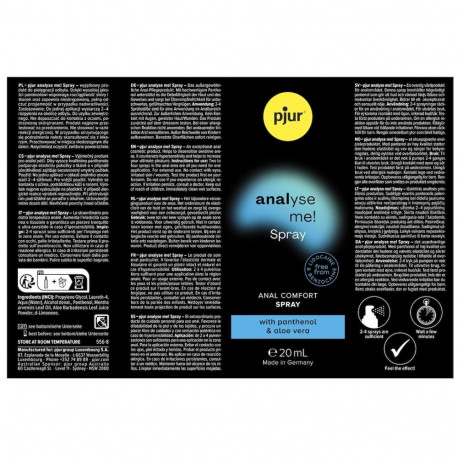 Pjur anaalne tuimestav sprei Analysme! 20ml