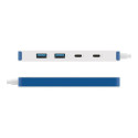 "D TARGUS HyperDrive Flex 4 Port USB-C Hub Blue"