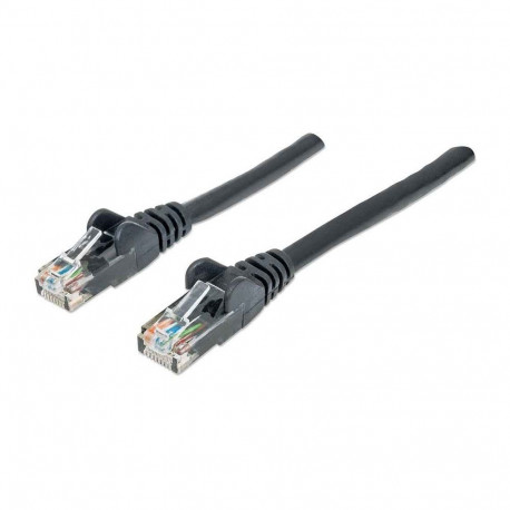"Patchkabel RJ45 U/UTP Cat6 3.00m Hebelschutz schw"