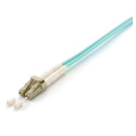 "Equip Patchkabel LC->LC 35.00m Multimode Duplex OM3 türkis"