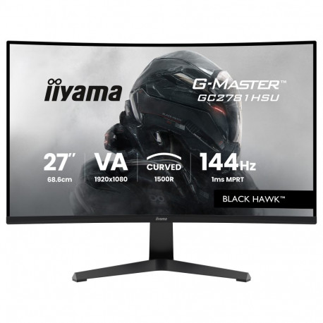Iiyama monitor G-Master GC2781HSU-B1 68,6cm/27" (1920x1080) 16:9 FHD VA 1ms 144Hz HDMI DisplayPort U