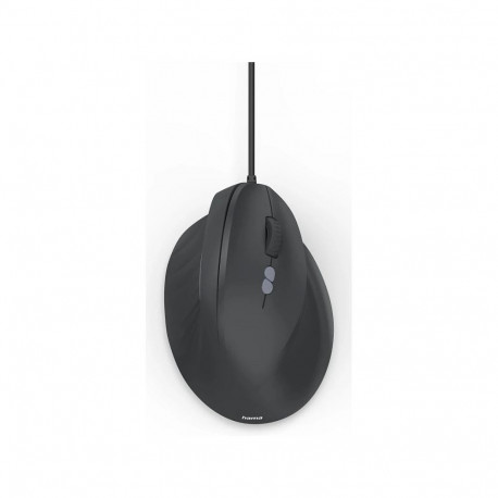"HAMA ergonomische Vertikalmaus,ECM-500R,mit Kabel,7 T,Schwar"