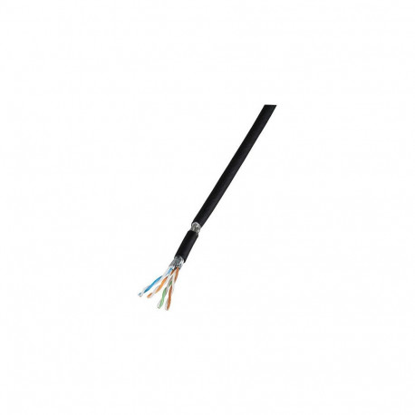 "EFB EFB Cat.7 Flexkabel S/FTP Pur/Gummi RAL9005 100m schwarz"