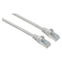 "Patchkabel Cat6a-Stecker/Cat7-Rohkabel 0,5m grau"